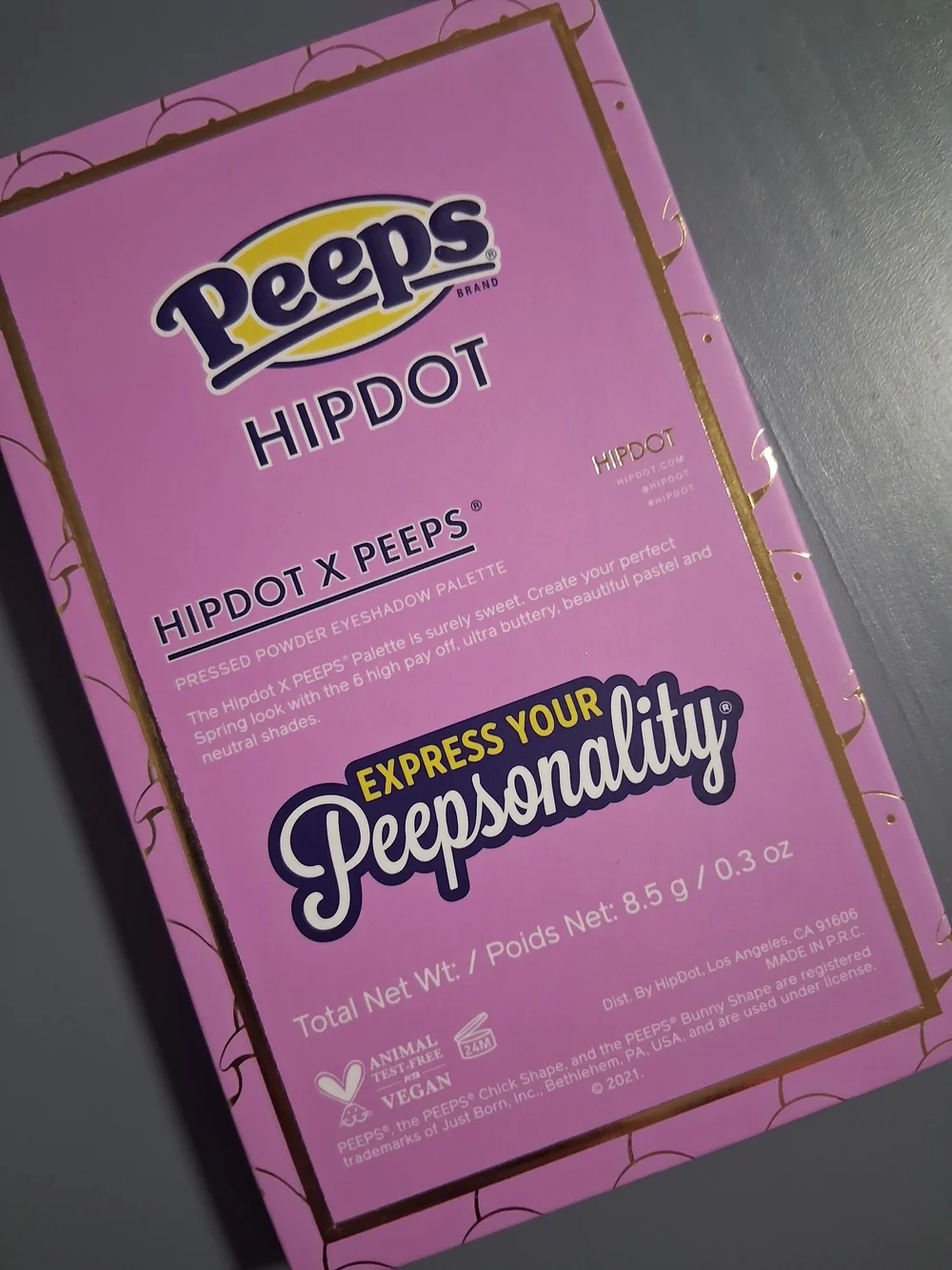 Peeps Hip Dot Eyeshadow Palette – B&BW Peepin It Real Gloss & Hair & Body Mist